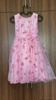 Dívčí šaty vel. do 140 cm, krásné, cena za 6 ks - 5