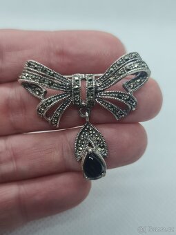 starožitná brož Art Deco - 5