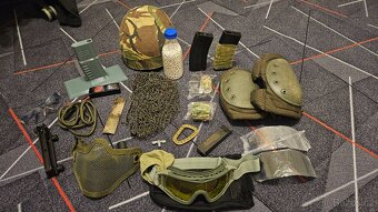 Prodám zánovní zbraň M4 APS a doplňky - 5