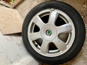 ALU kola ŠKODA FABIA (originální) -195/50 R15 82 - 5