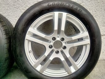 Alu kola originál Mercedes, 7,5J x18, 5x112,ET 53,Letní pneu - 5