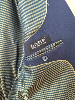 Pánský oblek Lare navy blue - 5