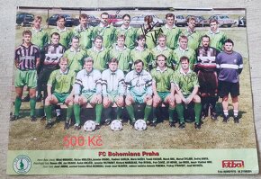 Plakáty Bohemians Praha-Nová cena za vše 15.000kc - 5