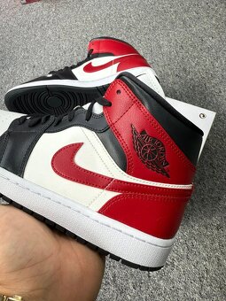Nike air Jordan 1 Mid – Gym Red/Black/White - 5