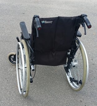 Invalidní vozík bržděný Breezy šířka sedu 47cm t2 - 5