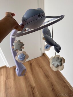 Kolotoč nad postýlku modrý - 5