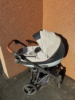 Kombi Kočárek Neso - šedivý - 5