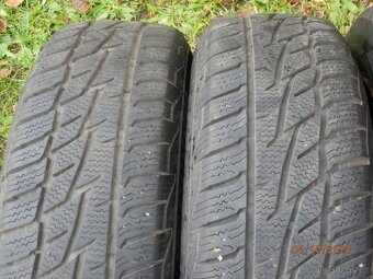 4xObutá zimní sada ŠKODA OCTAVIA 2 15tky. ET 47 195/65 R15 - 5