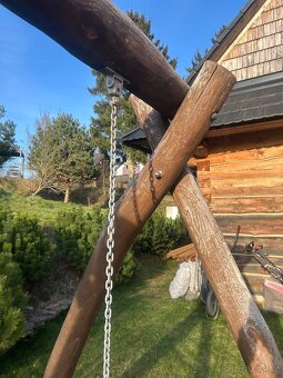 Akátová dětská dvouhoupačka - 5