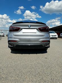 Spoiler na BMW X6/X6M - F16/F86 - M look - černý lesk - 5