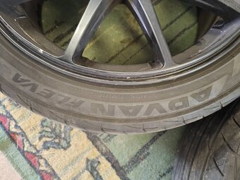 Sada ALU kol s roztečí 5x114,3 s obutymi letními PNEU 225/45 - 5