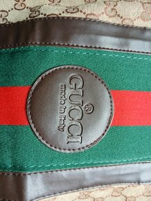 Cestovní taška hnědá Gucci - 5