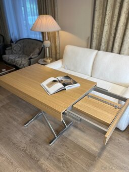 Rozkládací stůl, konferenční stolek. Italsky nábytek - 5