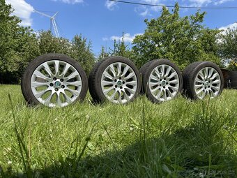 Originál alu kola Škoda Laurel - TOP stav, letní pneu - 5