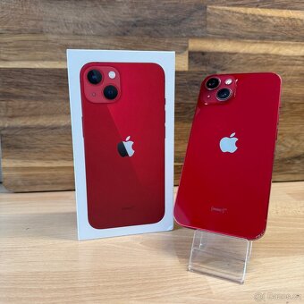 iPhone 13 128GB, červený, 100% baterie (rok záruka) - 5