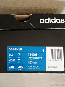 Dámské tenisky bílo-růžové Adidas vel. 40 2/3 - 5