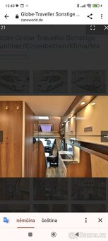 Obytný automobil, Fiat Ducato, 3,0 , GLOBE TRAVEVELLER - 5