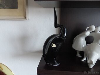 Brusel Pelikán J.Ježek Royal Dux 1957 100%stav - 5