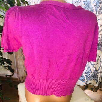 croptop# bolerko # vrstveni# fialove - 5