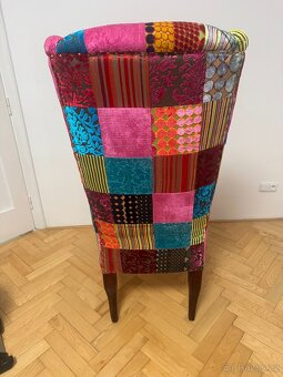 Křeslo Kare Design patchwork velvet - 5