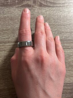 Oura Ring 4 Silver velikost 9 - 5