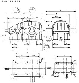 Pomaloběžné elektromotory s převodovkou - 5