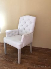 Rustikální barokní křesla 4 kusy - 5