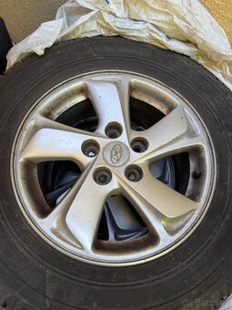 Sada letních kol originál Hyundai IX35 215/70 R16 - 5