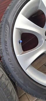 Alu kola 5x120 + letní pneu - 5