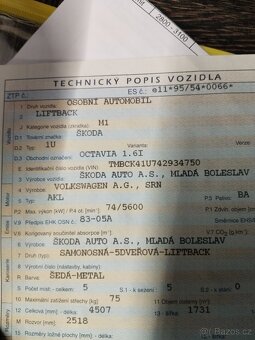 Skoda octavia 1.6 74kw - 5