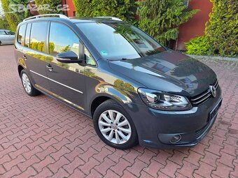 Touran 2.0TDI 103kW,Highline,7.míst,2014,1.maj.tažné,servisk - 5
