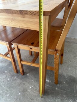 Jídelní stůl + 4 židle - 5