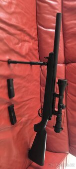 Airsoft odstřelovací puška MB-02 + 2 zásobníky - 5