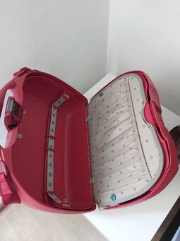 Kufřík Samsonite palubní zavazadlo,barva červená na kod - 5