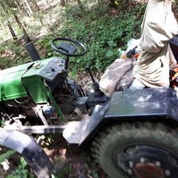 Traktůrek domácí výroby - 5