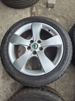 Orig.alu kola Škoda Pegasus 5x112R17"Et-54 - 5