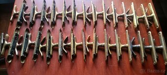 Mosazné kování ,kliky kličky - 5