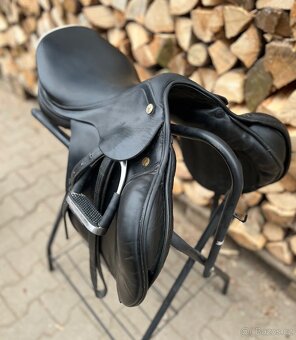 Skokové sedlo Prestige Sidney / Elastic 17,5” - vlna - 5