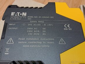 Modul bezpečnostní relé ESR5 24VAC 24VDC
- 5