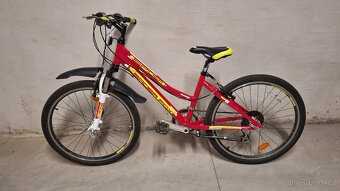 Dětské kolo Leader Fox Spider junior, červená 24'' - 5
