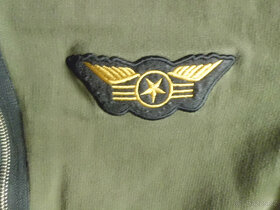OMBRE ARMY pěkná pružná khaki mikinová bunda L - 5