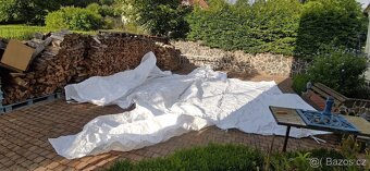 Plachta 10 x 6m zesílená s oky - 5