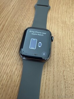 Apple Watch Series 9 nerezová černá ocel 45mm | SKVĚLÝ STAV - 5