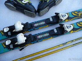 45. Detske lyže TECNO - 120cm + boty NORDICA 37eu + hole SET - 5