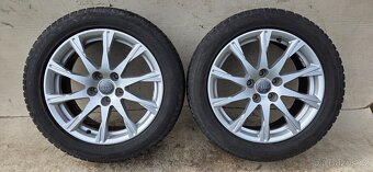 Originální Alu kola Audi A4 B9 17" 5x112 s pneu - 5