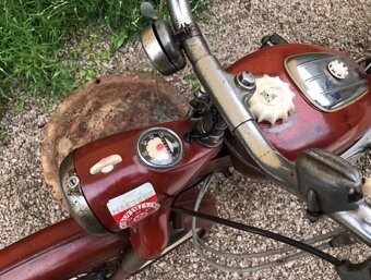Prodám moped puch MS 50 cca 1950 - 5