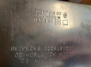 518 02 infrazářič 600W - 5