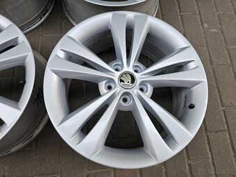 ALU kola disky Škoda 5x112 R18 Neptune Octavia  RS - 5