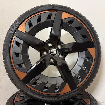 CUPRA LEON AERO 5x112 R19 ET49+ZIMNÍ 235/35R19 7,5mm - 5