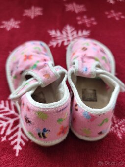 Barefoot (bosé) bačkory růžové vel. 24 stélka 150 mm - 5